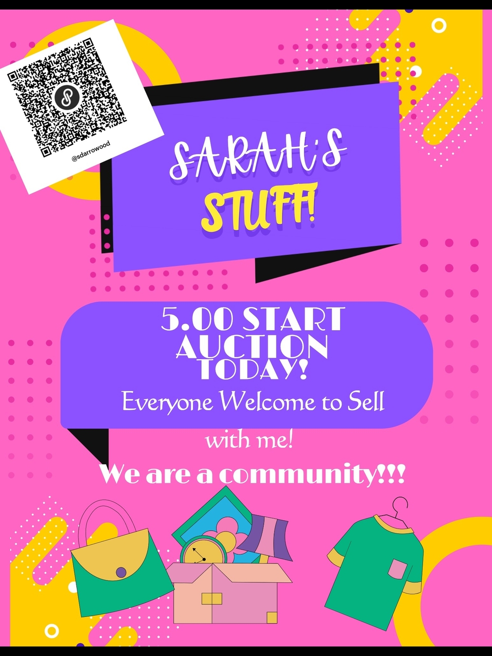 Sarah's Stuff! 5.00 Start Auction!!! Share Show!